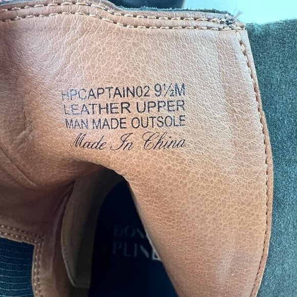Donald J Pliner Captain Leather & Suede Bootie Size 9.5 - Picture 15 of 16